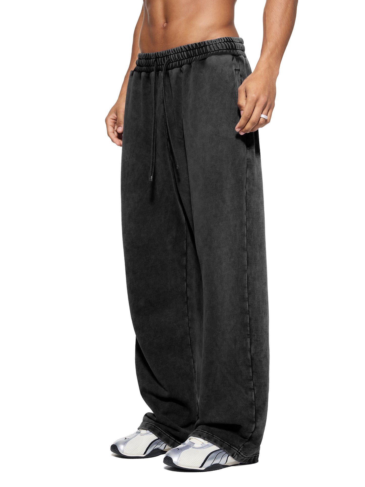 Heavyweight Snow Washed Cotton Sweatpants