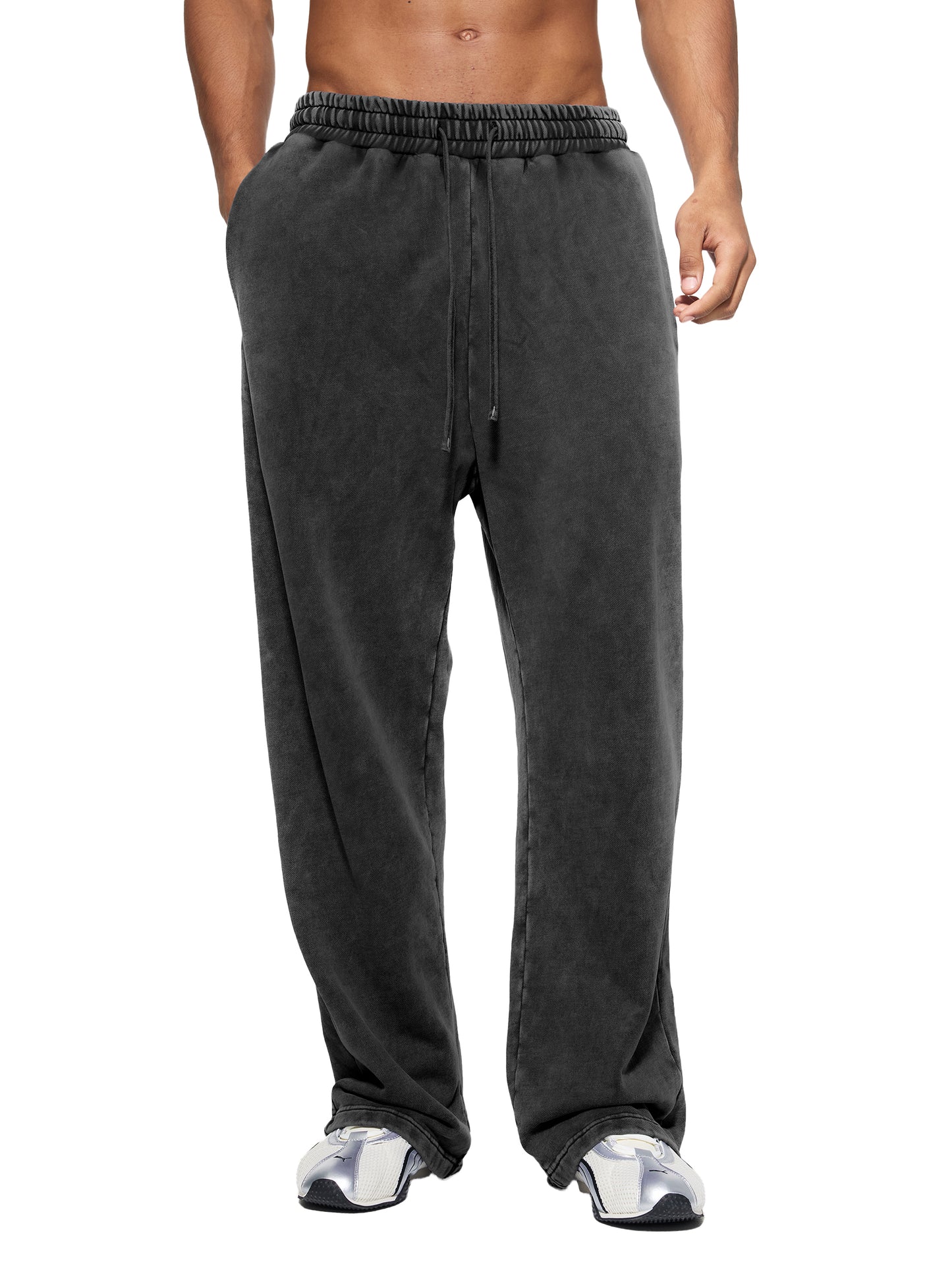 Heavyweight Snow Washed Cotton Sweatpants