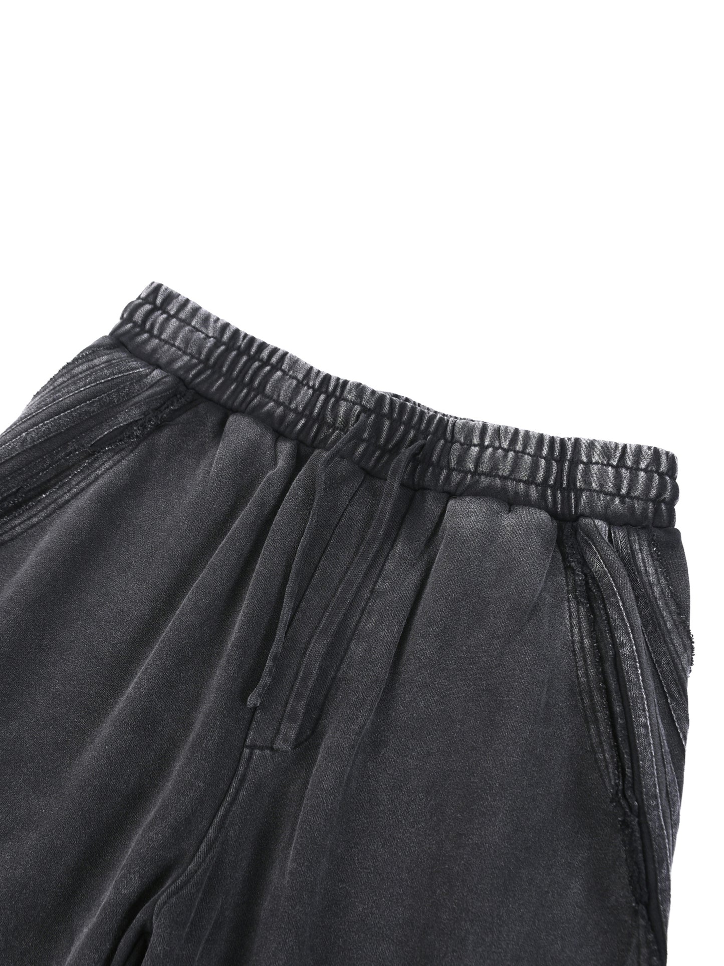 unisex cotton sweatpants,washed vintage pants,raw edge,streetwear sweatpants,thick cotton pants,outdoor street style,MARLO Fashions,heavyweight sweatpants