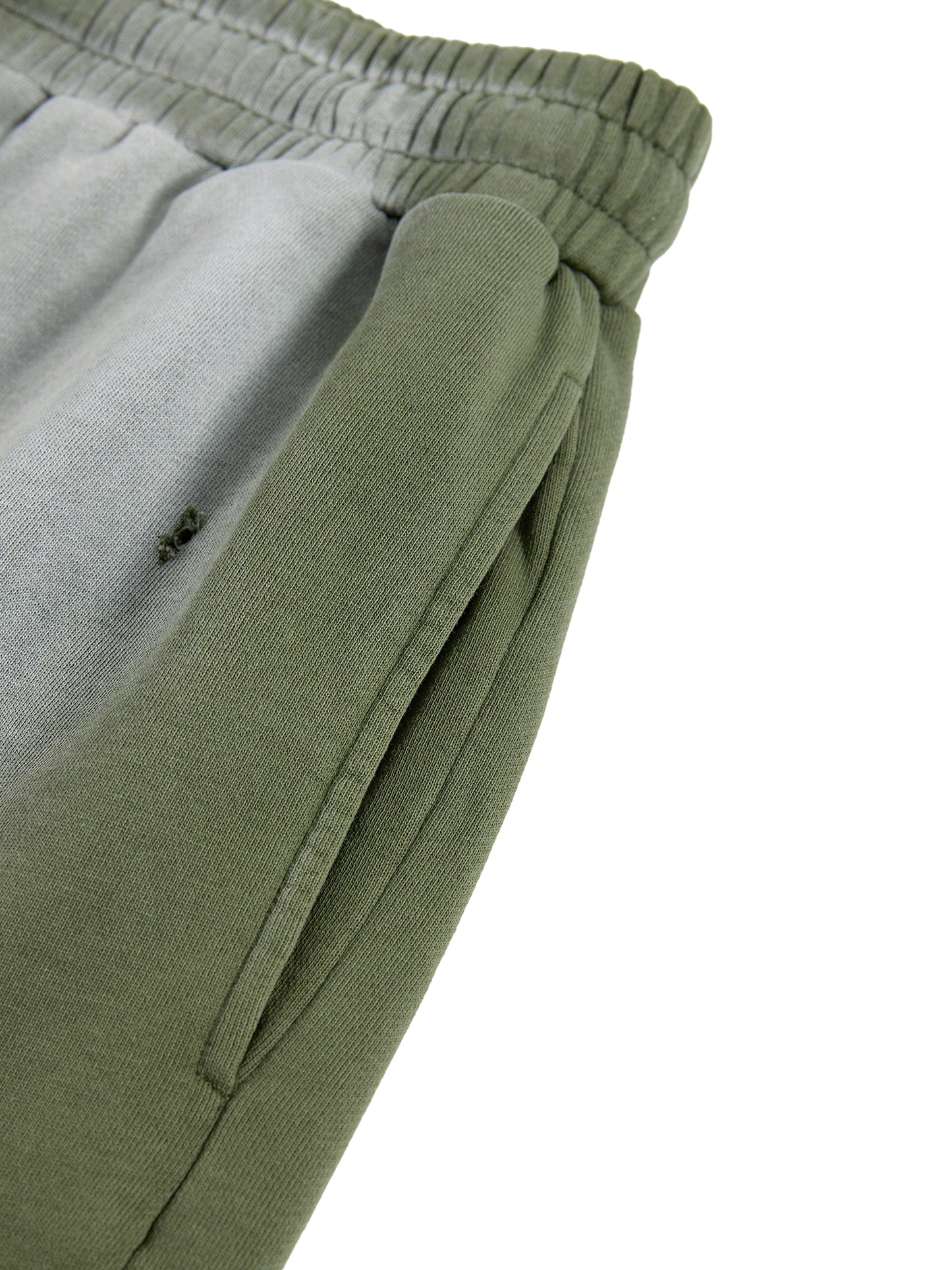 Sun Faded Distressed Cotton Shorts