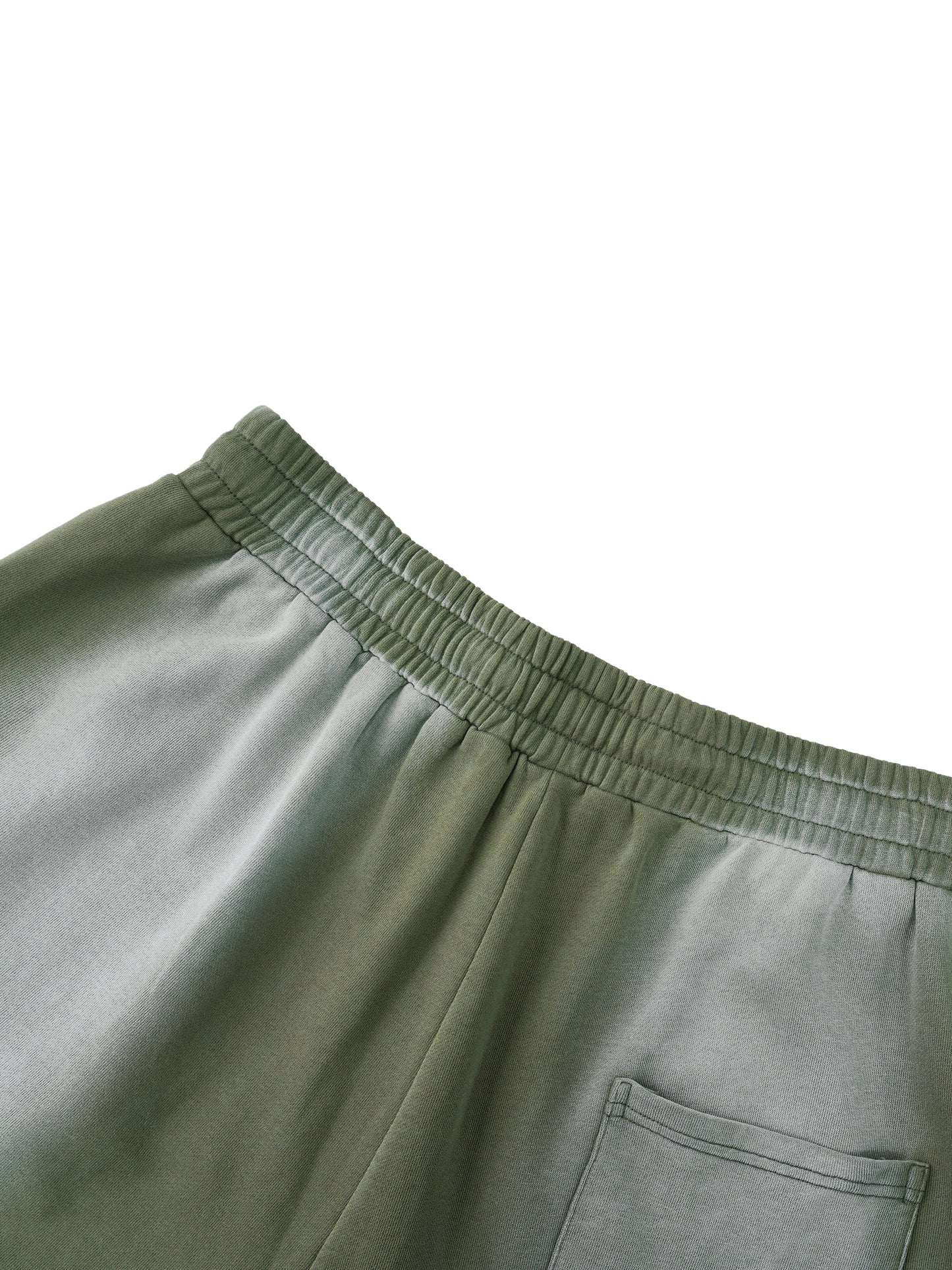Sun Faded Distressed Cotton Shorts